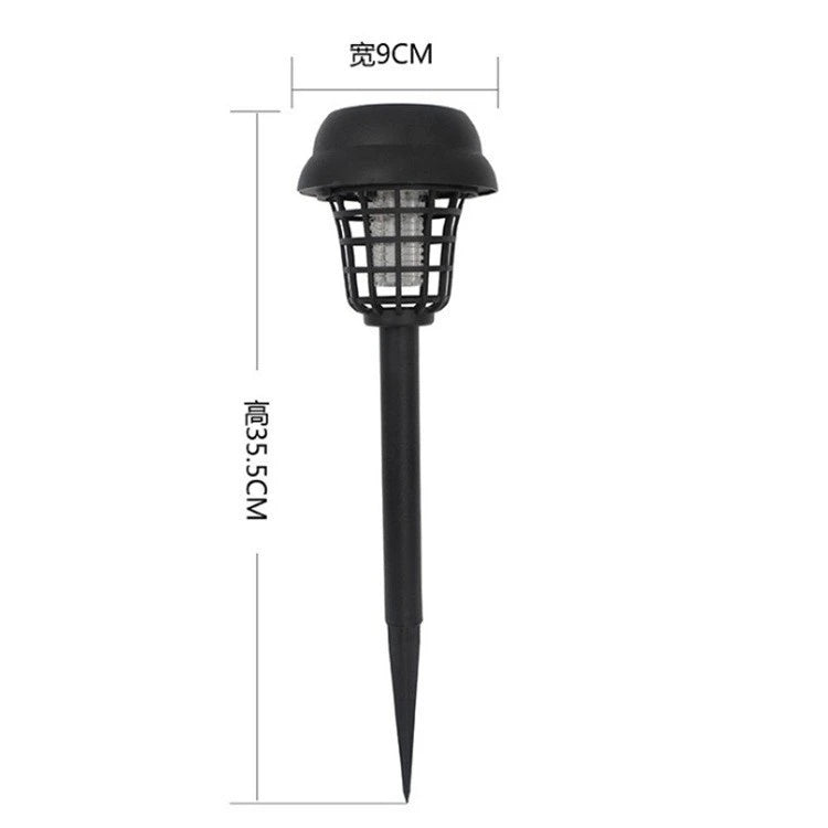 1/2/4pcs Solar Bug Zapper Waterproof Mosquito Zapper, Lighting Mosquito Repellent Lamp for Indoor Outdoor Use Garden Patio